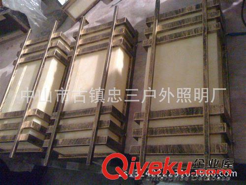【戶外照明燈具】忠三廠家供應不銹鋼仿云石壁燈 u-27905-1原始圖片2