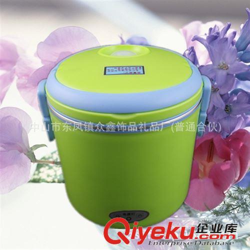 廠家供應(yīng) 內(nèi)膽不銹鋼電熱 電子飯盒 保溫 加熱 蒸煮飯盒 多功能原始圖片2