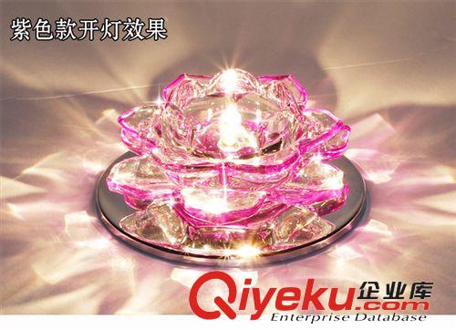 廠家直銷 批發 led過道燈 時尚玄關燈 玻璃水晶天花燈 3w5w節能原始圖片2