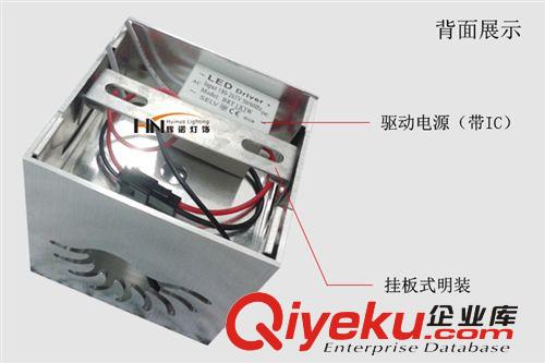 中山燈飾led壁燈 照明 1w 3w鋁材壁燈 歐式現代簡約 酒吧KTV過道原始圖片3