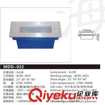 生產供應LED方形地埋燈 不銹鋼大功率地埋燈原始圖片3