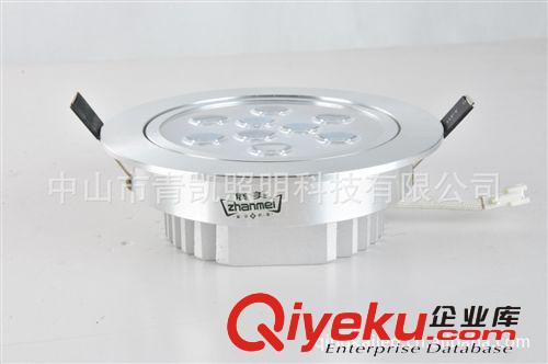 LED9W天花筒灯灯 高亮 刀片散热器天花筒灯 热销产品 淘宝代工