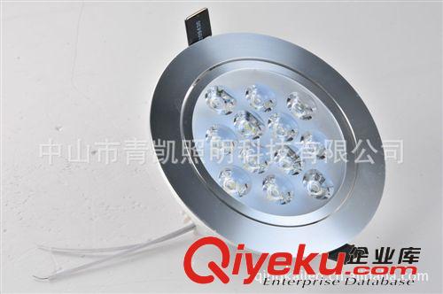 LED12W天花筒灯 刀片散热器筒灯 高亮 淘宝代工