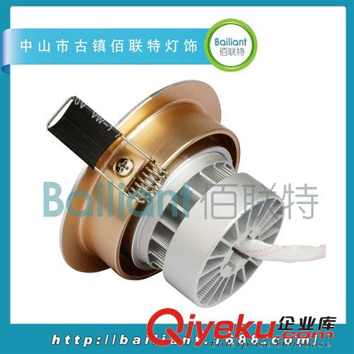 長期供應(yīng) TH31-01 香檳金天花射燈 節(jié)能LED天花射燈原始圖片3
