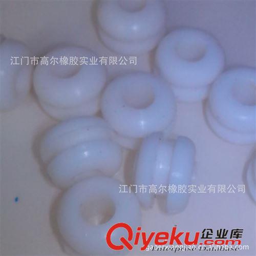 安防產(chǎn)品線卡 攝像頭線材過線膠圈 出線密封 橡膠工字圈原始圖片2