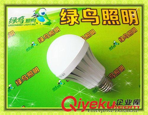 85-240V LED 5W 聲控球泡 聲光控塑料球泡   走廊樓梯球泡螺口E27