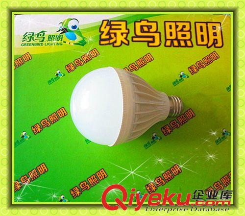 低壓LED球泡交流24V36V塑料球泡長(zhǎng)罩 礦用球泡 隧道燈泡 9W原始圖片3