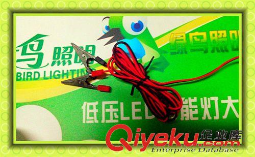 鱷魚夾子線1.5M長(zhǎng)低壓節(jié)能燈低壓球泡專用線原始圖片3