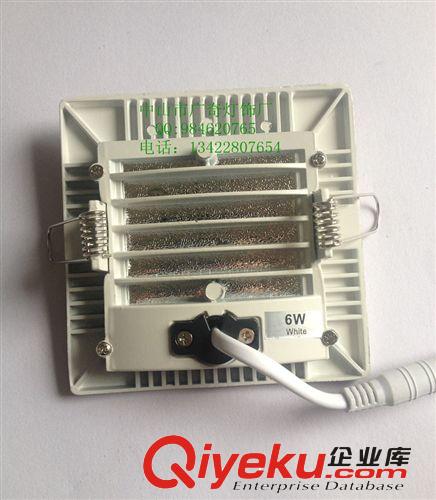 方形壓鑄面板燈 110*100MM LED面板燈成品 3014整燈成品