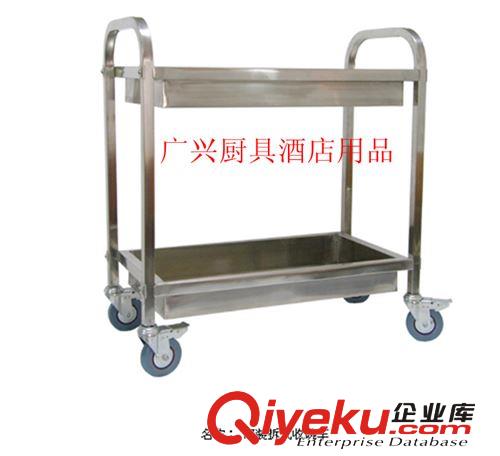 大號(hào)三層餐車/餐車/不銹鋼餐車/方管餐車/拆裝式餐車【無磁】原始圖片3