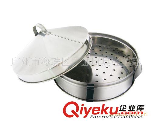 40cm不銹鋼沖孔蒸籠/加厚蒸籠/蒸包籠/無磁蒸籠/蒸屜原始圖片2