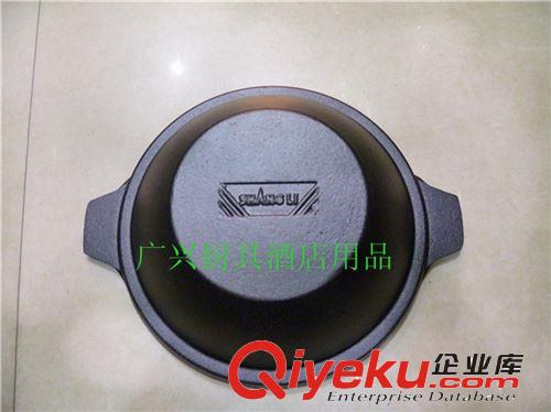 廠家直銷20cm鐵煲/鑄鐵嗜嗜煲/不粘煲仔/生鐵鍋【煲仔飯專用】原始圖片3