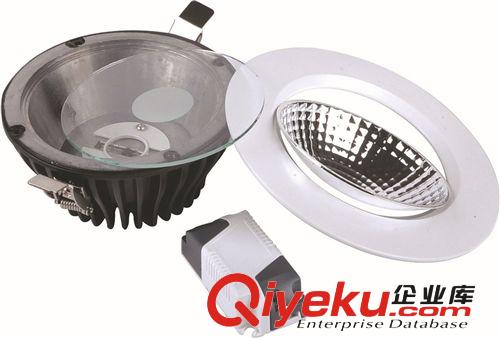 {zx1}款筒燈外殼 壓鑄筒燈配件 led天花燈套件 圓形天花外殼 6寸原始圖片2