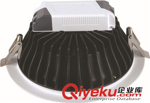 {zx1}款筒燈外殼 壓鑄筒燈配件 led天花燈套件 圓形天花外殼 6寸原始圖片3