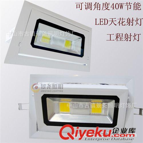 超亮集成LED天花射燈 可調角度LED射燈40W 商場展廳服裝店射燈