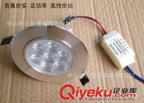 工廠批發 新款足功率 LED節能射燈3W 5W 7W 9W 12W 砂霧面天花燈原始圖片3