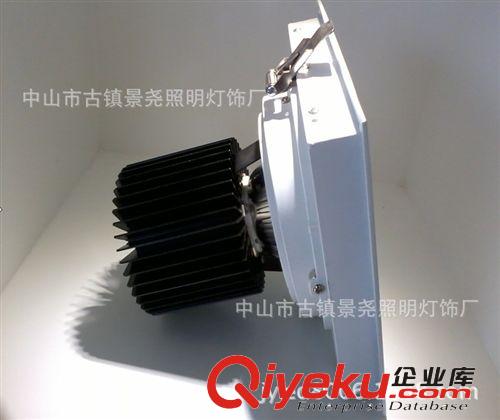 白邊框20W 30W射燈 4000K方形噴白LED射燈 集成高亮度射燈廠家