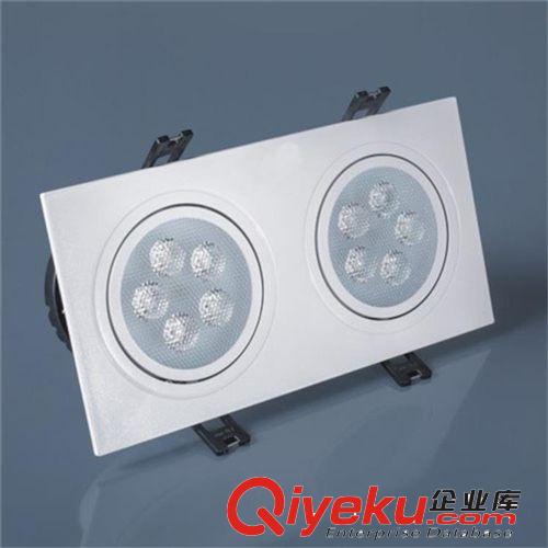 【廠家供應】6W 10W 14W斗膽燈 雙頭斗膽燈LED格柵燈原始圖片2
