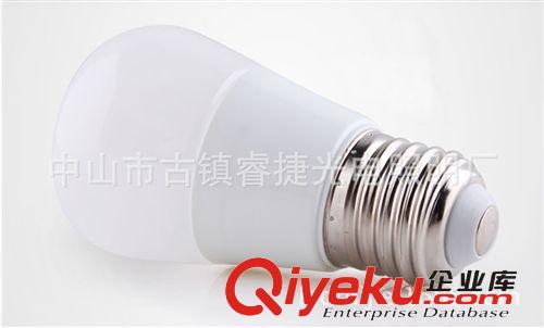 阿里{wy}指定產品 唯美系列 3W 吹罩球跑 led塑料球泡燈 led球泡原始圖片3