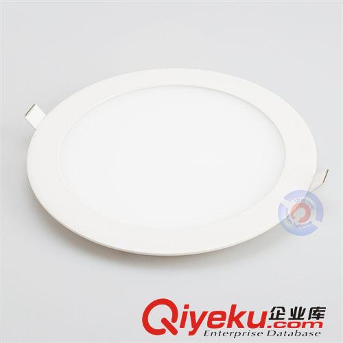 LED面板燈平板燈4W超薄圓形方形無頻閃高亮度節(jié)能LED平面筒燈原始圖片2