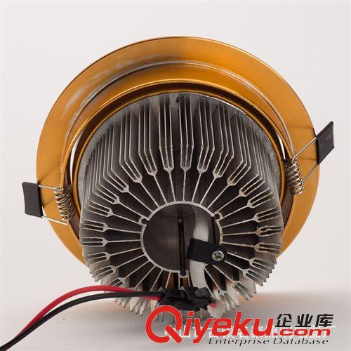 厂家批发 平面斜面led大功率3w5w7w12w15w18w嵌入式天花灯射灯