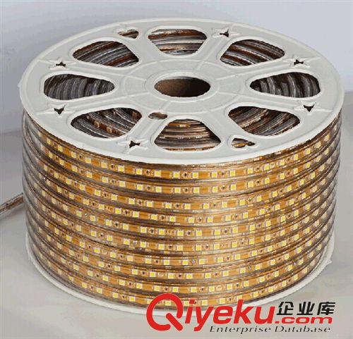 led燈帶超亮高壓5050純銅三晶高亮七彩燈條防水客廳吊頂暗槽燈原始圖片3