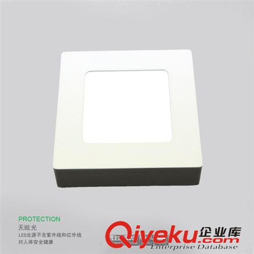 LED明裝面板燈 6W 圓形面板燈 面徑120MM 廠家直銷