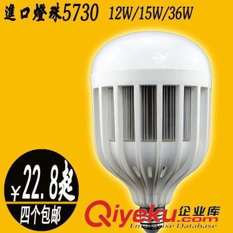 供应LED大功率球泡灯 led球泡 led灯泡 15W18W24W36W塑料球泡