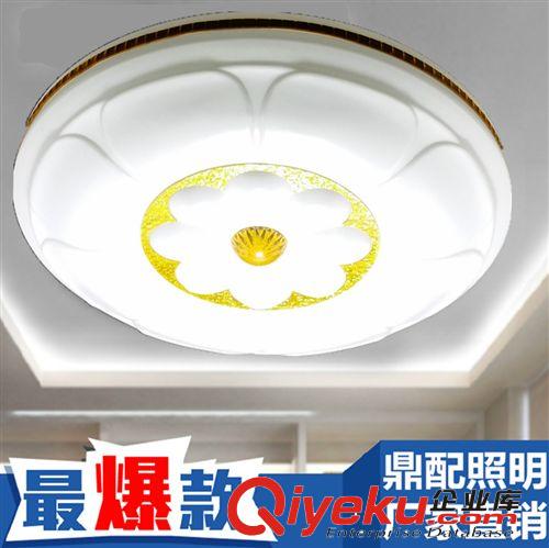 led吸頂燈燈飾廠家批發(fā)貼片LED臥室客廳燈圓形吸頂燈具18W5730