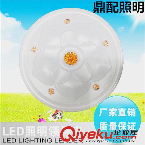 鼎配照明 客廳燈創(chuàng)意圓形亞克力燈 現(xiàn)代簡約臥室燈led吸頂燈18W原始圖片2
