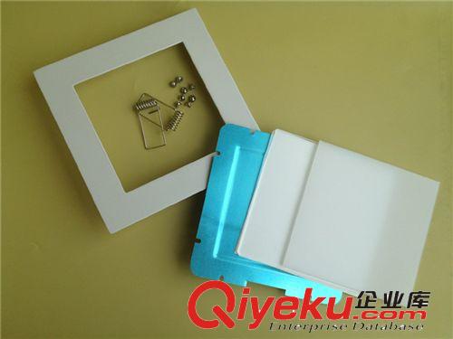 供應優質led超薄方形面板燈外殼套件 嵌入式廚衛燈燈具配件平板燈原始圖片3