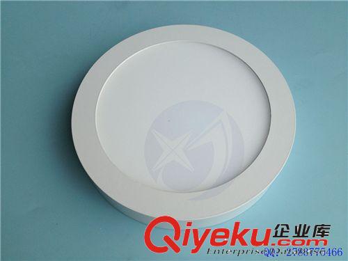 LED明裝筒燈直徑220m明裝面板燈成品 18W側面發光明裝面板燈套件原始圖片2