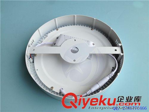LED明裝筒燈直徑220m明裝面板燈成品 18W側面發光明裝面板燈套件原始圖片3