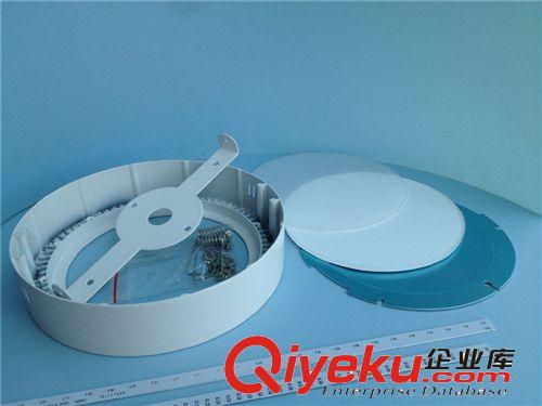 杰旭燈飾供應面板燈套件 led明裝筒燈燈具外殼天花室內燈6w走廊燈原始圖片3