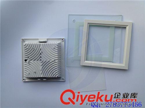 廠家供應(yīng)方形led玻璃燈燈具 斜邊天花玻璃燈 5730貼片光源12w原始圖片3