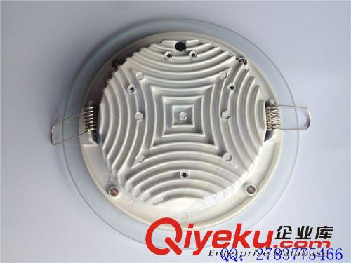 廠家供應(yīng)斜邊led玻璃燈圓形天花燈5730貼片 玻璃燈燈具配件原始圖片2