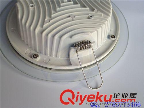 LED玻璃面環(huán)天花筒燈 3-6瓦玻璃天花燈 高度40mm玻璃筒燈配件原始圖片3