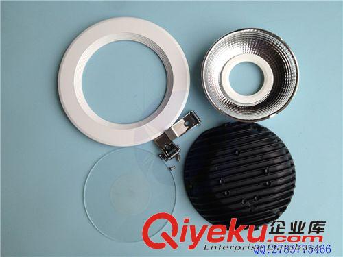 LED筒燈4寸壓鑄筒燈外殼套件 開孔135mm cob筒燈配件15w天花燈原始圖片3