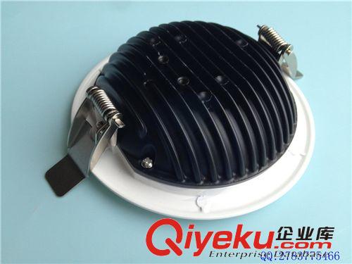 3寸LED筒燈 LED筒燈外殼 LED照明燈具 COB壓鑄鋁筒燈外殼 套件原始圖片2