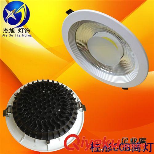 新款爆價5w天花筒燈外殼 3寸COB壓鑄筒燈直徑115*34mm天花燈