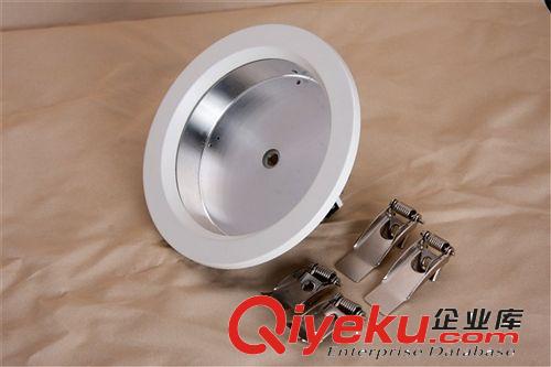 {zx1}爆價(jià)壓鑄筒燈 9w天花筒燈3.5寸筒燈外殼 led天花燈燈具 配件原始圖片3