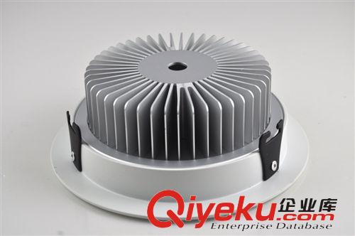 直銷(xiāo)8寸筒燈外殼嵌入式天花筒燈 21/24w天花筒燈防霧 車(chē)鋁筒燈原始圖片2