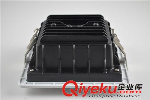 COB方形筒燈 壓鑄筒燈外殼 12wCOB筒燈燈具 led天花筒燈配件原始圖片2