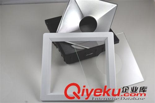 6寸方形筒燈外殼/COB燈具筒燈外殼/集成筒燈外殼/20W筒燈開孔160原始圖片3