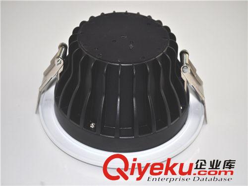 杰旭燈飾直銷LED筒燈外殼套件 直徑145*63mm嵌入式壓鑄筒燈燈具原始圖片2