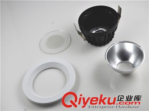 杰旭燈飾直銷LED筒燈外殼套件 直徑145*63mm嵌入式壓鑄筒燈燈具原始圖片3