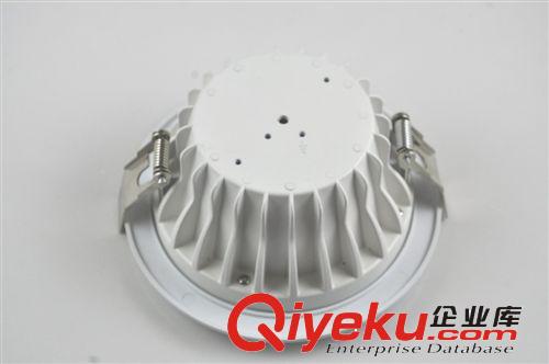 廠家供應(yīng)led圓形天花筒燈燈具 正面發(fā)光天花燈 4寸壓鑄筒燈外殼原始圖片2