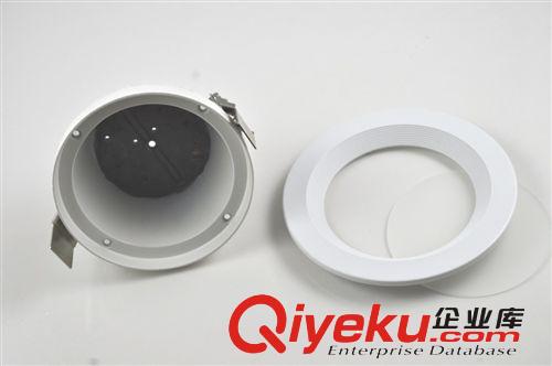 廠家供應(yīng)led圓形天花筒燈燈具 正面發(fā)光天花燈 4寸壓鑄筒燈外殼原始圖片3