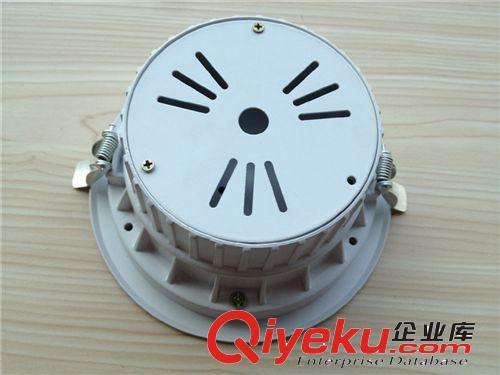 新款8寸cob壓鑄筒燈外殼配件 LED集成30W 一體化 筒燈燈具套件原始圖片2