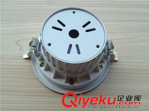 圓形壓鑄筒燈套件 5寸天花筒燈外殼 直徑163*75mm15wcob筒燈燈具原始圖片2